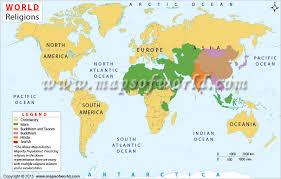 What was the crime of the two men crucified along with jesus? Religions Of The World World Religion Map