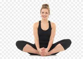 Butterfly pose helps to open up the hips and thighs and improves flexibility. Yoga Pose Png Hd Quality Butterfly Yoga Pose Transparent Png 975x650 3759553 Pngfind