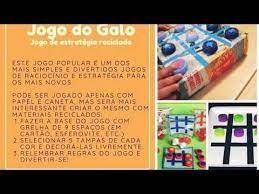 Regras do jogo do galo. Aec Aal O Jogo Do Galo Jogo Do Galo Jogos Jogos De Estrategia