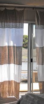 Rot beige gestreifte vorhänge mit ösen von homescapes. St Barts Linen Solid Curtain In 2020 Gestreifte Vorhange Rustikale Vorhange Hangende Vorhange