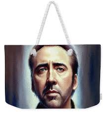 Nicolas Cage, Actor #1 Wood Print by John Springfield
