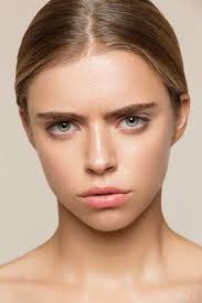 Clean/zero makeup look Model Marta Piekarz Photo Mark Serrano Photography  Makeup by Nini Jenkins Hair LashLockz Artistry