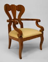 Austrian Biedermeier Cherrywood Arm Chairs Biedermeier Chairs Armchair Biedermeier Furniture