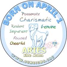 April fools or all fools day. April 1 Zodiac Horoscope Birthday Personality Sunsigns Org