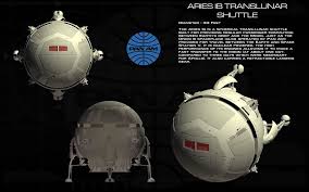 Aries 1b Translunar Shuttle Ortho Ortho 2001 A Space Odyssey Space Crafts