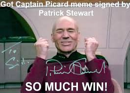 Our Top Five Jean Luc Memes For Captain Picard Day Portland Monthly