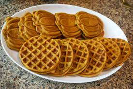 Nespresso coffee machine mini pancakes eggo. Pumpkin Spice Latte Waffles Gluten Free Dulcet Scintilla