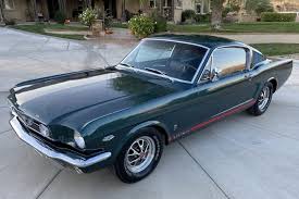 For Sale 1965 Ford Mustang Fastback Green 289ci V8 4 Speed Stangbangers In 2020 Mustang Fastback Ford Mustang Fastback Ford Mustang