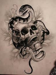 You instantly recognize a traditional japanese tattoo on sight because they are so unique, and huge. Japanese Snake And Skull Tattoo Novocom Top