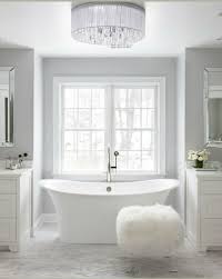 Marble is the best and most exquisite material for a bathroom design due to its look and durability; Susanglickinteriors Designed This Gorgeous Luxury Bathroom Dream Interiordesign Interiord Grey Bathrooms Designs Grey Marble Bathroom Bathrooms Remodel