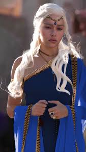 Daenerys Targaryen is the love of my life — “Irri, bring the green tokar,  the silk one fringed...