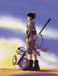 Rey And Bb 8 In Ghibli Style By Geovanemonteiro On Deviantart Ghibli Studio Ghibli Ghibli Art