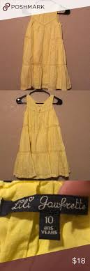 Lili Gaufrette Yellow Dress Size 10 Clothes Design Yellow Dress Dresses