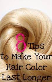 Hairy Styles 8 Tips To Make Your Hair Color Last Longer Hair Color Best Diy Hair Mask Hair Beauty