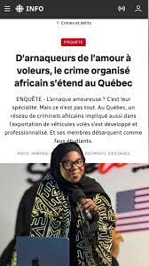 Fraude Amoureuse Quebec Cote D'ivoire | TikTok