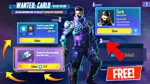 Part 2 Pubg Mobile New Character Carlo How To Unlock Carlo Character Free Legendary Item Gun Skin Youtube How to get free carlo character in pubg mobile !! part 2 pubg mobile new character carlo how to unlock carlo character free legendary item gun skin