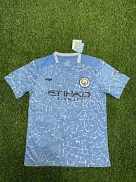 Vtg 1997 shaun goater kappa manchester city blue jersey #10 large. Pin On Fan Version Thai Soccer Jerseys