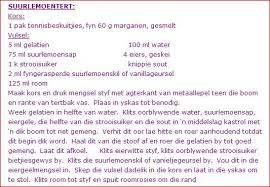 Suurlemoentert South African Recipes Sweet Tarts Recipe Cards
