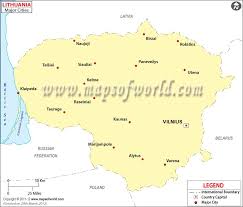 Maybe you would like to learn more about one of these? Lithuania Cities Map Major Cities In Lithuania Lithuania City Map Vilnius