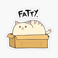 Cats will love to scratch and sniff petmate's fatcat big mama scratchy box cardboard box provides a scratching outlet for cats organic zoom around the room catnip draws cats' attention to the box reversible cardboard helps the box last longer for more scratching fun attached tassels keep cats. Fat Cat Gifts Merchandise Redbubble
