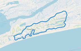 Address kiawah island map by googlemaps engine: Kiawah Island Walking And Running Trail Johns Island South Carolina Usa Pacer