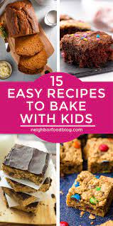 Need Something To Do On A Rainy Day Break Out The Baking Supplies These 15 Baking Recipes For Kids Make It Baking Recipes For Kids Easy Baking Baking Recipes