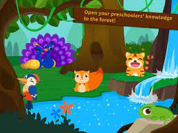 Friends Of The Forest Babybus Education Animal Traits Game Design Software Animal Habitats Preschool