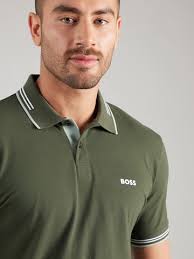 BOSS Tricou 'Paul' pe Verde