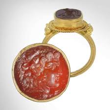 The Ancient Artistry Of Intaglio Rings Ancient Roman Jewelry Techniques Greco Roman Jewelry Semi Precious Itaglio Ancient Roman Jewelry Intaglio Carved Ring