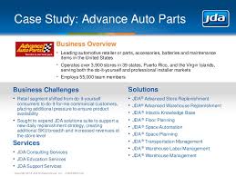 Sign up for advance auto parts speedperks and earn rewards with every purchase. Jda Software Real Results Summer 2013 Case Study Advance Auto Pa