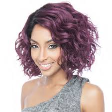 Mane Concept Brown Sugar Human Hair Blend Full Wig