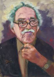 جابريل جارسيا ماركيز marquez بريشة شهاب المقرمي unity in diversity art oil on canvas