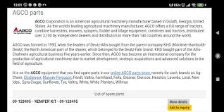 The availability of some agco® parts for sale online varies throughout the year. Download Agco Parts Online Free For Android Agco Parts Online Apk Download Steprimo Com