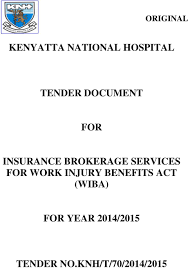 Become a member of queensland's largest club today. Kenyatta National Hospital Tender Document For Insurance Brokerage Services For Work Injury Benefits Act Wiba For Year 2014 Pdf Free Download