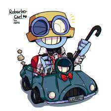 Robarber Carl By Yangch0 Stars Brawl Star Character