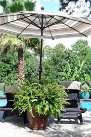 Parasols Colores Et Pieds De Parasols Pratiques Pour Bien S Abriter Avec Images Support Parasol Idees Jardin