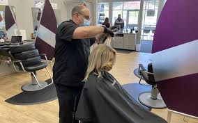 To keep our staff and clients safe, we've installed clear plastic… Maine Hair Salons Are Trying To Cope With Coronavirus And New Competition Mainebiz Biz