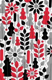 Black And Red Pattern Design Philipp Dornbierer Colours Grey Black White And Red Patterns Print Patterns Pattern Design Inspiration Surface Pattern Design