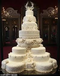 Are Kate And Wills Planning A Family Couple Save Top Tier Of Wedding Cake For Christening Of First Huge Wedding Cakes Royal Wedding Cake Amazing Wedding Cakes