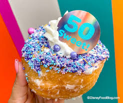 What is the name for the jelly donuts that we eat during chanukah? Review This Disney World Treat Is Pretty Much Sprinkles With A Side Of Donut The Disney Food Blog