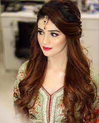 Sara Ali Makesaraup On Instagram This Beauty Back On Our Feed Mj Muneer Pakistani Bridal Hairstyles Bridal Hairstyle Indian Wedding Front Hair Styles