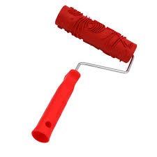 Die malerrolle mit struktur funktioniert also wie ein rollender stempel. Baumarkt Farbroller F 10 Muster Auswahlbar Sunnimix 7 Diy Gepragte Malerrolle Strukturwalze Malerwalze Mit Muster