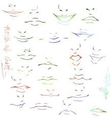 Anime Mouth Reference By Konantype0 Anime Face Shapes Anime Mouths Anime Mouth Drawing