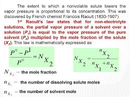 Ideal solutions are composed of solutes that have intermolecular interactions between solute molecules equal to that of solvent. Colligative Properties Of Solutions Online Presentation