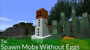 Tip Spawn Creatures Without Eggs In Minecraft Spawn Minecraft Crafts Minecraft