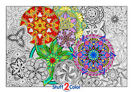At the very top of the page you can see when it says. Mandala Madness Giant Wall Size Coloring Poster Walmart Com Walmart Com