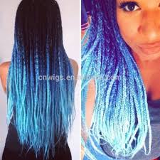 Ombre Black And Blue Braids 24 100g Pc Black Mermaid Blue Synthetic Hair Jumbo Braid Ombre Color Jumbo Braiding Hair For Crochet Bra Braids With Extensions Silver Blonde Hair Hair Styles