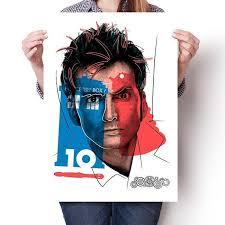 Doctor Warhol 10 Poster Doctor Who Doctor Who Art Doctor Who 10