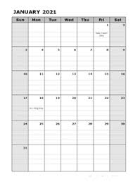 2019 calendar printable and blank calendar templates are available here for download. 2021 Word Calendar Template With Notes Free Printable Templates