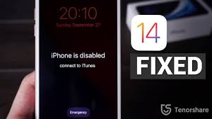 Iphone Is Disabled Connect To Itunes Iphone 7 Ios 14 Three Methods To Fix It Youtube